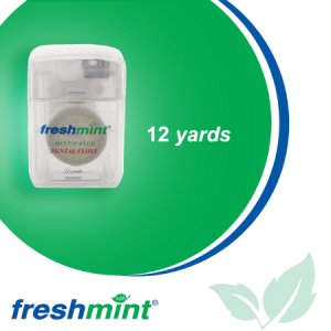 Dental Floss Freshmint   12 Yard Mint Flavor