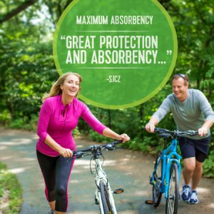 Unisex Adult Incontinence Brief Depend   Small / Medium Disposable Heavy Absorbency