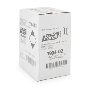 Hand Sanitizer Purell   Advanced Green Certified 1,200 mL Ethyl Alcohol Foaming Dispenser Refill Bottle