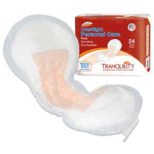 Bladder Control Pad Tranquility   7-1/4 X 16-1/2 Inch Heavy Absorbency Superabsorbant Core One Size Fits Most Adult Unisex Disposable