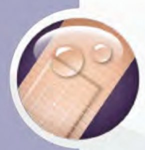 Adhesive Strip Strong Strips    1 X 3 Inch Plastic Rectangle Tan Sterile