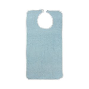 Bib Hook and Loop Closure Reusable Terry Cloth