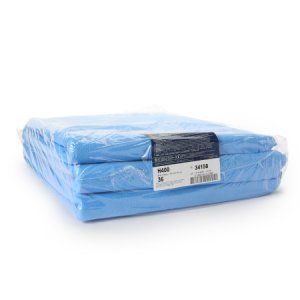 QUICK CHECK* H400 Sterilization Wrap White / Blue 36 X 36 Inch Dual Layer SMS Polypropylene Steam / EO Gas / Hydrogen Peroxide