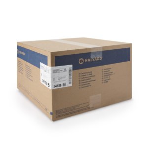 QUICK CHECK* H400 Sterilization Wrap White / Blue 36 X 36 Inch Dual Layer SMS Polypropylene Steam / EO Gas / Hydrogen Peroxide