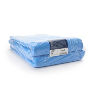 QUICK CHECK* H500 Sterilization Wrap White / Blue 48 X 48 Inch Dual Layer SMS Polypropylene Steam / EO Gas / Hydrogen Peroxide