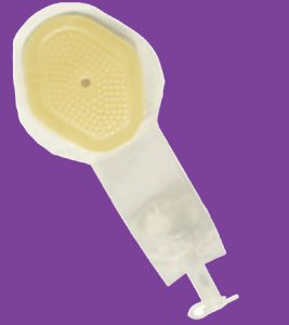 Fistula and Wound Drainage Pouch Eakin   2-2/5 X 3-7/50 Inch NonSterile Skin Barrier