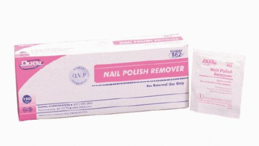 Nail Polish Remover Pad Dukal   50 mm X 57 mm