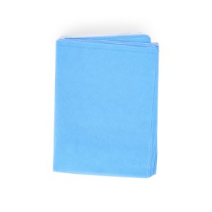 QUICK CHECK* H600 Sterilization Wrap White / Blue 45 X 45 Inch Dual Layer SMS Polypropylene Steam / EO Gas / Hydrogen Peroxide
