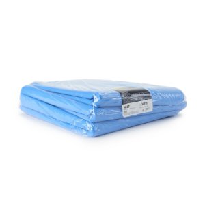 QUICK CHECK* H500 Sterilization Wrap White / Blue 36 X 36 Inch Dual Layer SMS Polypropylene Steam / EO Gas / Hydrogen Peroxide