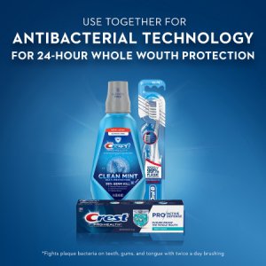 Mouthwash Crest   PRO-HEALTH   36 mL Clean Mint Flavor