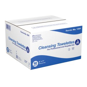 Personal Wipe Dynarex   Individual Packet BZK (Benzalkonium Chloride) / Ethyl Alcohol Scented 100 Count