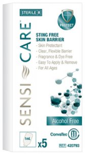 Skin Barrier Applicator Sensi-Care   Sting Free Silicone Based Compound Individual Packet Sterile