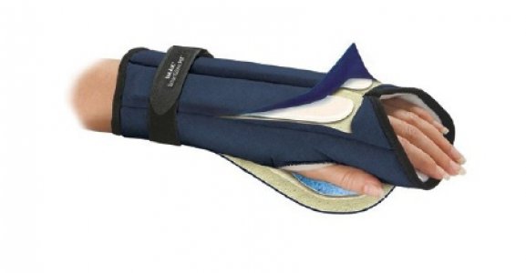 Night Wrist Splint IMAK   RSI SmartGlove   PM Cotton / Foam Left or Right Hand Black / Blue One Size Fits Most