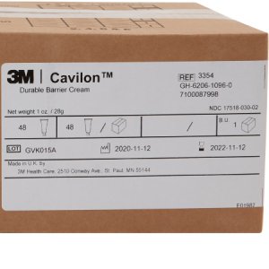 Skin Protectant 3M    Cavilon    1 oz. Tube Unscented Cream CHG Compatible