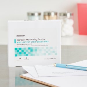 McKesson Sterilizer Monitoring Mail-In Service Steam / EO Gas / Dry Heat / Chemical Vapor