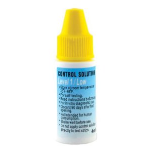 Blood Glucose Control Solution Advocate   Redi-Code Plus Blood Glucose Testing 4 mL Low Level