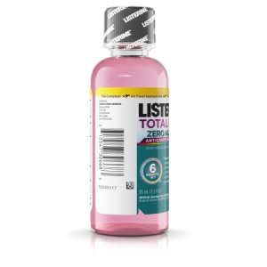 Mouthwash Listerine   Total Care Zero   3.2 oz. Fresh Mint Flavor