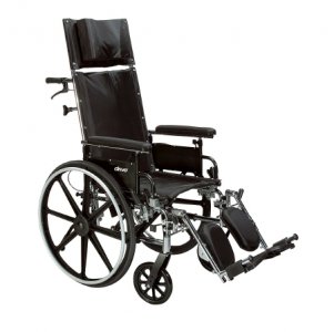 Lightweight Wheelchair drive    Viper Plus GT Dual Axle Full Length Arm Black Upholstery 16 Inch Seat Width Adult 300 lbs. Weight Capacity