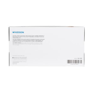 Exam Glove McKesson X-Large NonSterile Vinyl Standard Cuff Length Smooth Clear Not Rated