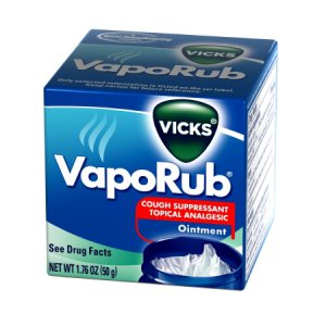 Chest Rub Vicks   VapoRub   4.8% - 1.2% - 2.6% Strength Ointment 1.76 oz.