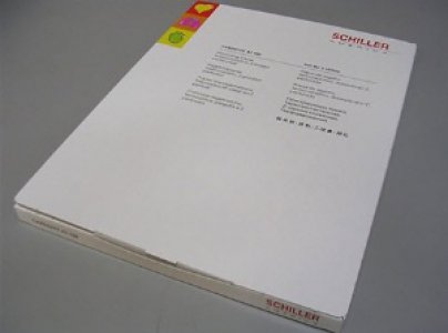 Diagnostic Recording Paper Schiller    Thermal Paper Z-Fold Red Grid