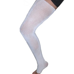 Compression Stockinette EdemaWear   X-Large White Foot to Groin