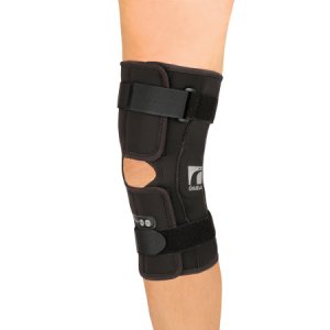 Knee Brace Ossur   Rebound   Medium D-Ring / Hook and Loop Strap Closure 16 to 18 Inch Thigh Circumference Short Length Left or Right Knee