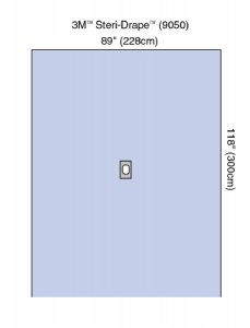 Surgical Drape 3M    Steri-Drape    Aperture Drape 89 X 118 Inch