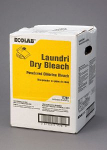 Laundry Detergent Ecolab   Laundri Dry Bleach 45 lbs. Box Powder Chlorine Scent