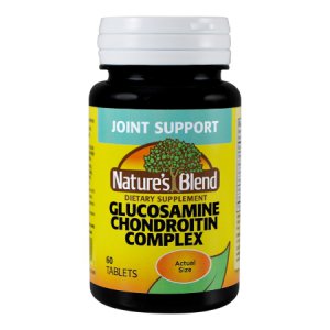 Joint Health Supplement Nature's Blend Glucosamine Sulfate / Chondroitin Sulfate 250 mg - 200 mg Strength Capsule 60 per Bottle