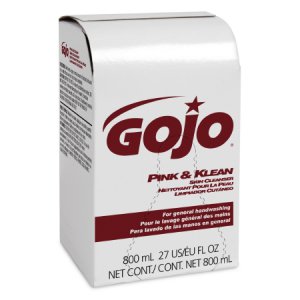 Soap GOJO   Pink & Klean Lotion 800 mL Dispenser Refill Bag Floral Scent