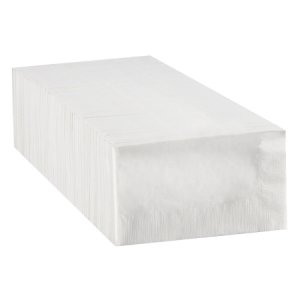 Dinner Napkin Dixie   White Paper
