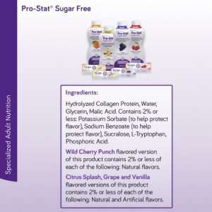 Protein Supplement Pro-Stat   Sugar-Free Citrus Splash Flavor 1 oz. Individual Packet Ready to Use