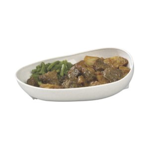 Scoop Dish Skidtrol Sandstone Reusable 6 Inch Diameter