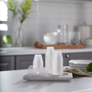 Graduated Medicine Cup McKesson 1 oz. Translucent Plastic Disposable