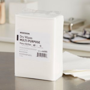 Task Wipe McKesson Medium Duty White NonSterile 9 X 12-1/2 Inch Disposable