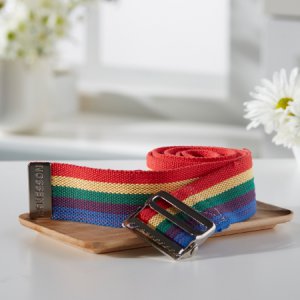 Gait Belt McKesson 60 Inch Length Rainbow Design