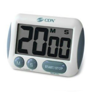 Electronic Alarm Timer Magnetic Back, Freestand, Mount with Alarm CDN   100 Minutes LCD Display