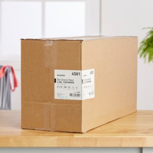 Reclosable Bag McKesson 8 X 10 Inch Polyethylene Clear Zipper Closure