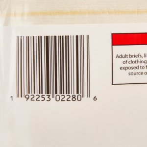 Unisex Adult Incontinence Brief Wings    X-Large Disposable Heavy Absorbency