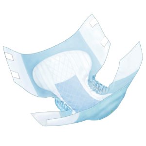 Unisex Adult Incontinence Brief Wings    Large Disposable Heavy Absorbency