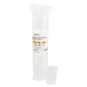 Specimen Container McKesson 120 mL (4 oz.) Without Closure NonSterile