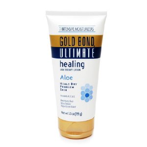 Hand and Body Moisturizer Gold Bond   Healing with Aloe 5.5 oz. Tube Fresh Scent Cream