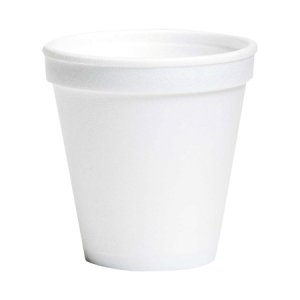 Drinking Cup WinCup   6 oz. White Styrofoam Disposable