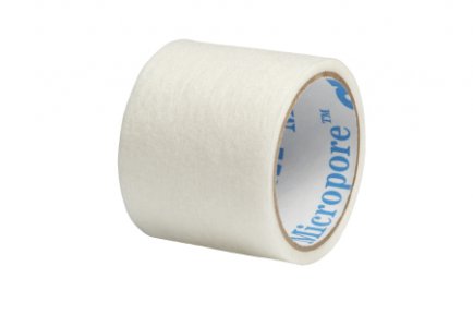 Medical Tape 3M    Micropore    Paper Tape Plus High Adhesion Paper 1 Inch X 1-1/2 Yard White NonSterile
