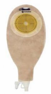 Ostomy Pouch SenSura   One-Piece System 12-1/2 Inch Length 3/8 to 3 Inch Stoma Drainable Flat, Trim to Fit