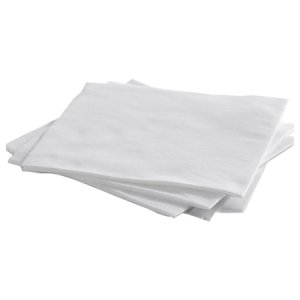Washcloth Economy 10 X 13-1/2 Inch White Disposable