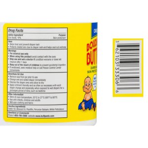 Diaper Rash Treatment Boudreaux's Butt Paste   16 oz. Jar Scented Ointment