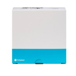 Ostomy Barrier SenSura   Mio Click Trim to Fit, Extended Wear Elastic Adhesive 60 mm Flange Blue Code System 10 to 55 mm Opening