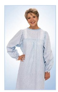 Patient Exam Gown TieBack    One Size Fits Most Geometric Print Reusable